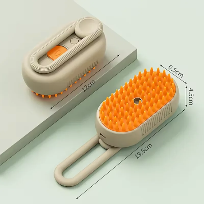 Pet Grooming Brush-Cleaning, Deshedding and Massage Tool