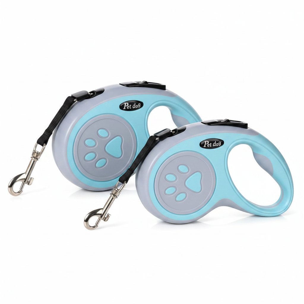 Blue Two-Leash Set