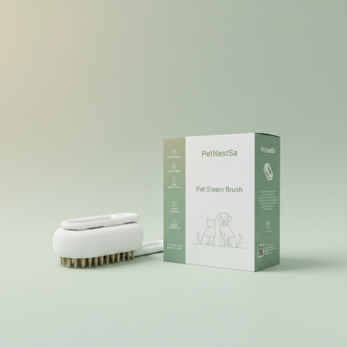 Pet Steam Brush Square Photo